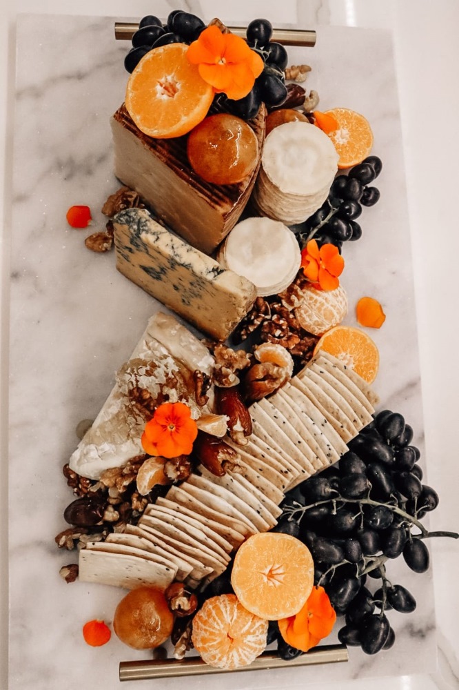 Cheese, Fruit & Nut Starter Plate Elgusto Global