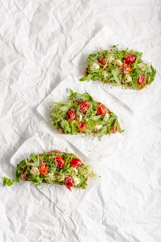 Wasabi Avo on Toast