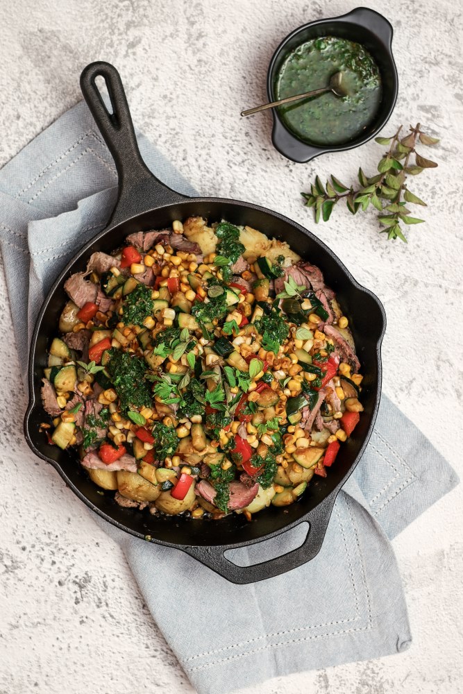 Steak & Potato Skillet Fry-up