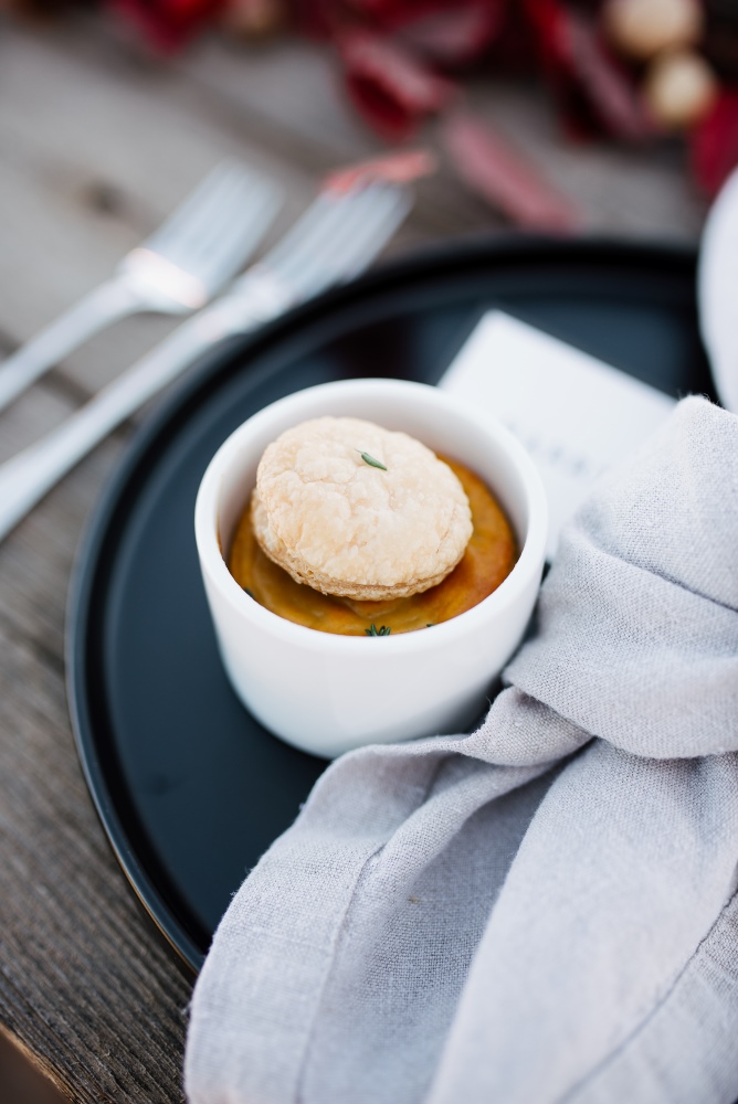 Individual Savoury Sweet Potato Bakes