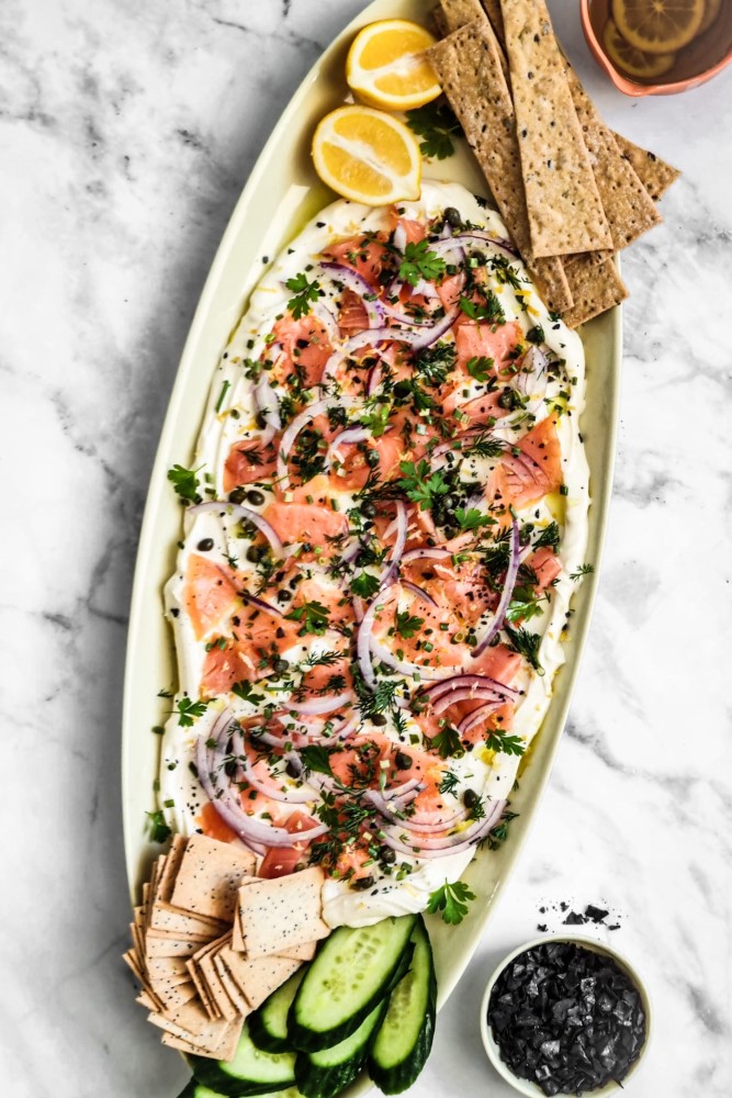 Smoked Salmon Loaded Dip
