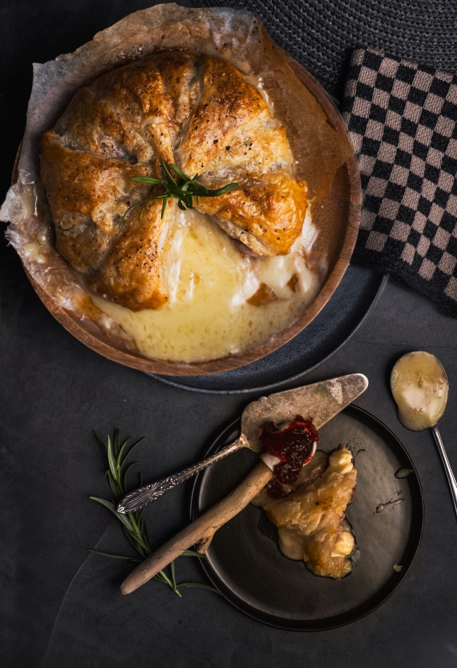 Cranberry, Brie & Bacon Parcel